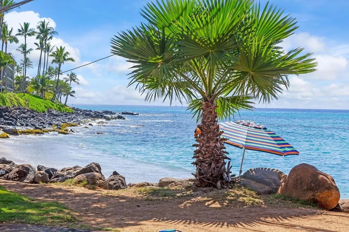 Kahana Villa F208- Ocean View Spacious 2 Bedroom Across From Beach 라하이나 0*,