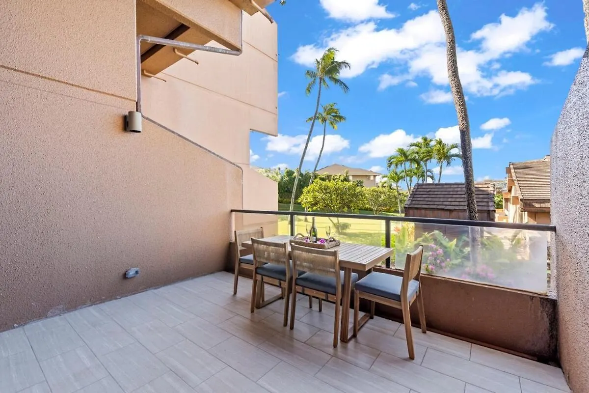 아파트 Kahana Villa F208- Ocean View Spacious 2 Bedroom Across From Beach 라하이나